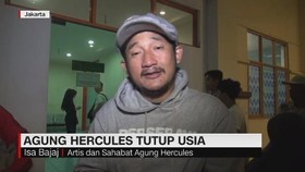VIDEO: Agung Hercules Tutup Usia di Mata Sahabat