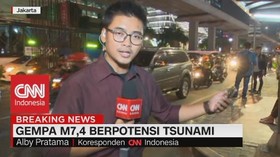 VIDEO: Gempa Banten, Pegawai Perkantoran Berhamburan Keluar