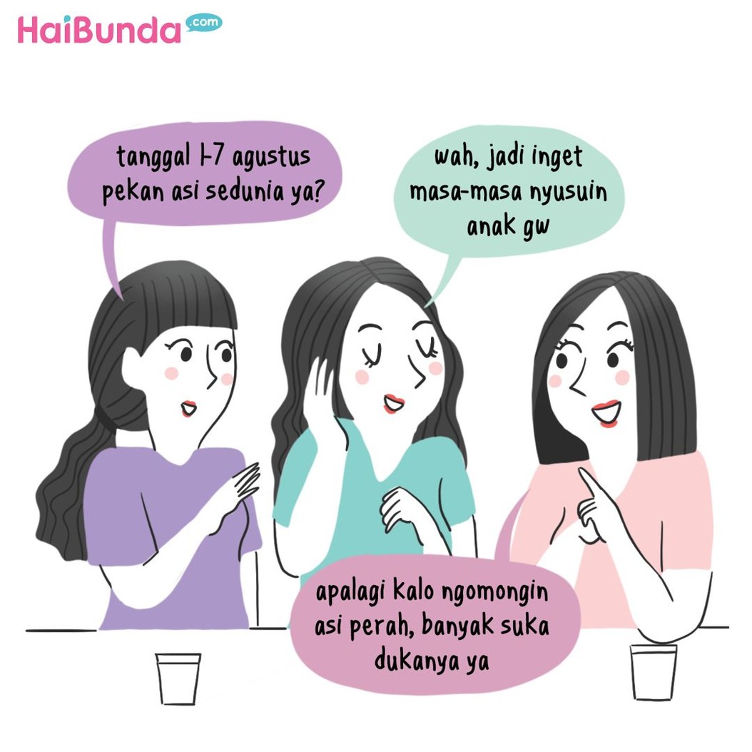 Begini suka duka Bunda di komik ini saat menyusui kakak, terutama saat memerah ASI. Apa suka duka yang Bunda alami saat memberi ASI perah untuk anak?