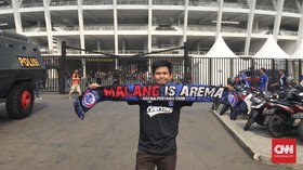 Persija vs Arema, 10 Ribu Aremania Hadir di SUGBK