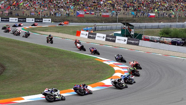 Berikut jadwal live streaming MotoGP Ceko 2020 dari Sirkuit Brno yang bisa disaksikan melalui CNNIndonesia.com.