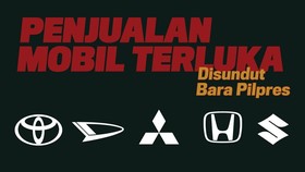 INFOGRAFIS: Penjualan Mobil Terluka Disundut Bara Pilpres