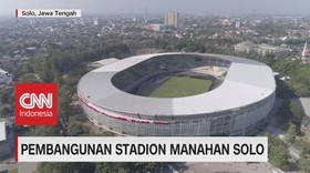 VIDEO: Pembangunan Stadion Manahan Solo