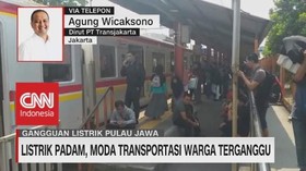 VIDEO: KRL Lumpuh, Tranjakarta Bantu Transportasi di Ibu Kota