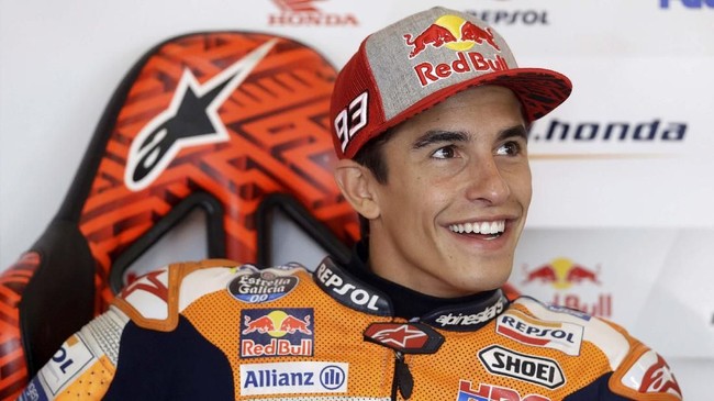 FOTO: Marquez Start Terdepan di MotoGP Ceko