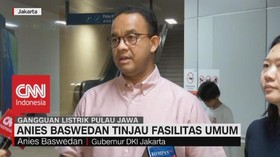 VIDEO: Listrik Padam, Anies Baswedan Tinjau Fasilitas Umum