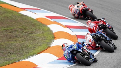 Hasil MotoGP Ceko: Marquez Menang Mudah Atas Dovizioso
