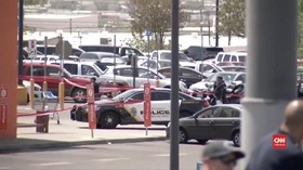 VIDEO: Polisi Tangkap Pelaku Penembakan di Toko Ritel Texas