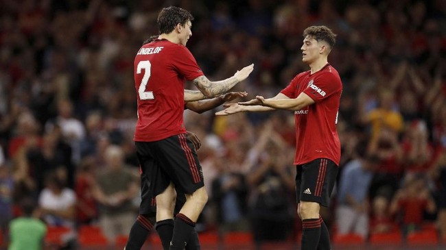 FOTO: MU Tutup Pramusim dengan Kemenangan atas Milan