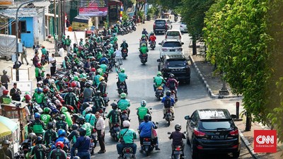 Gojek, Grab, Shopee Bantah Terlibat Demo Jokowi End Game