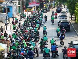 Gojek, Grab, Shopee Bantah Terlibat Demo Jokowi End Game