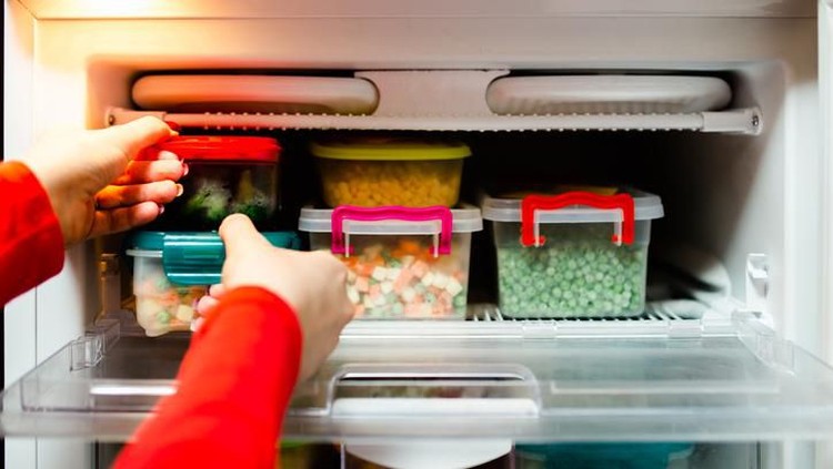 Makanan freezer