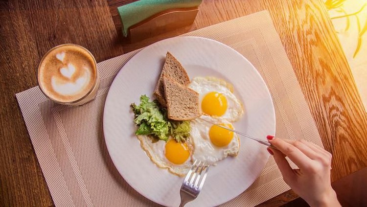 Ilustrasi sarapan Ilustrasi sarapan