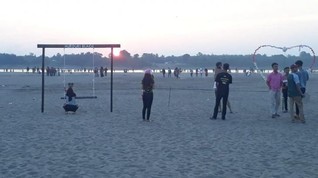 Pantai Aurduri, Objek Wisata 'Dadakan' di Jambi