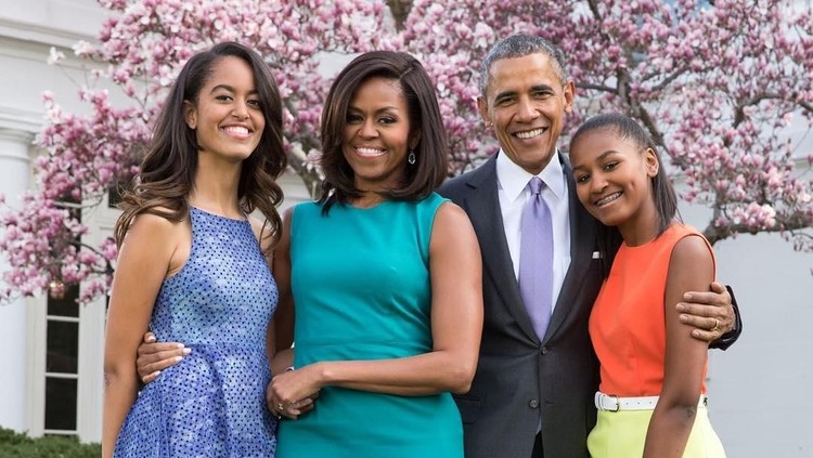 Michelle Obama dan Barack Obama