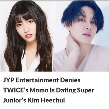 Kim Heechul Super Junior Pacaran dengan Momo TWICE selama 2 Tahun?