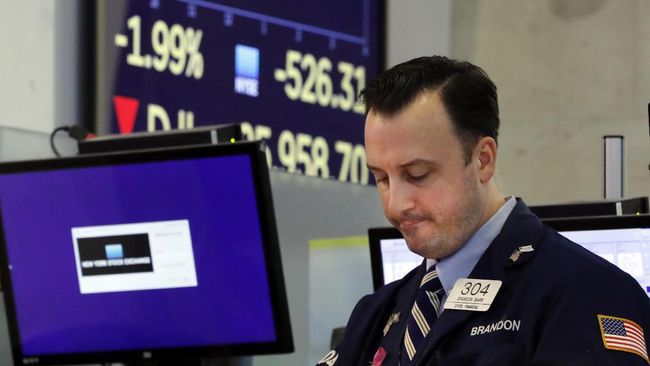 Krisis Perbankan Makan Korban Lagi, Wall Street Dibuka Merana