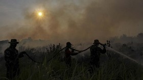 Kebakaran di Area Tol Palindra Capai 139 Hektare