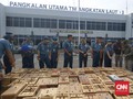 TNI AL Gagalkan Penyelundupan 88 Ekor Ayam Adu Thailand