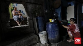 FOTO : Menengok Kampung Kumuh di Sudut-sudut Jakarta