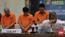 Polisi Tangkap 4 Tersangka Penipuan Pinjaman Daring di Sulsel