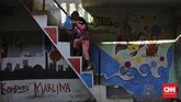 FOTO : Menengok Kampung Kumuh di Sudut-sudut Jakarta Badan Pusat Statistik (BPS) DKI, pada 2017 mencatat 86 persen wilayah di DKI Jakarta masuk kategori kumuh. Kampung kumuh tersebar di sejumlah titik di ibu kota.