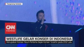 VIDEO: Westlife Gelar Konser di Indonesia