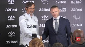 VIDEO: Rooney Jadi Pemain-Pelatih di Derby County