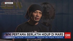 VIDEO: Mengenal WNI Pertama yang Ikut Pelatihan Hidup di Mars