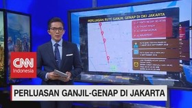 VIDEO: Sistem Ganjil Genap Diperluas, Ini Rutenya!