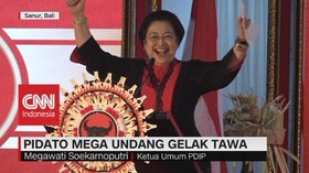 VIDEO: Kocak! Kumpulan Pidato Lucu Megawati di Kongres V PDIP