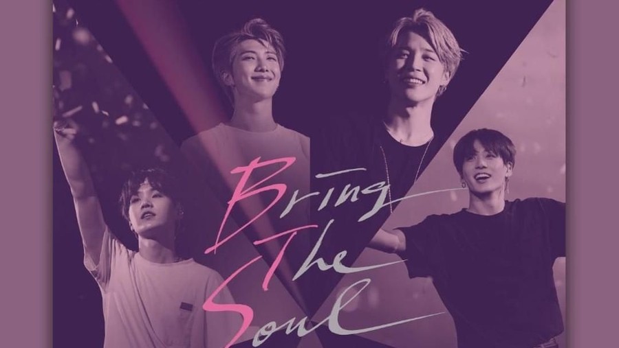 Film dokumenter konser BTS, Bring the Soul: The Movie berhasil memecahkan rekor terbaru.