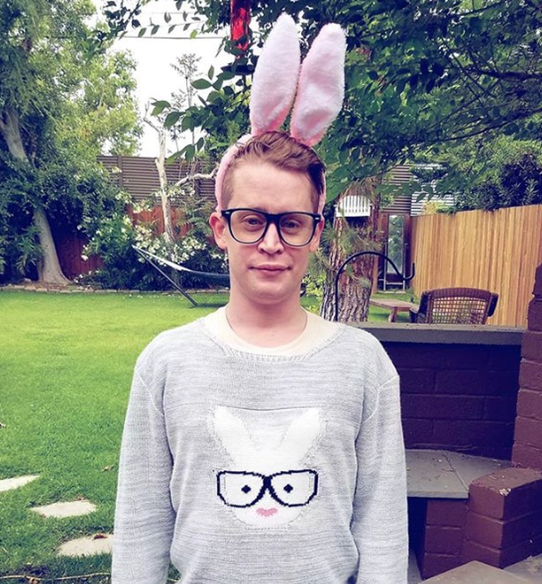Macaulay Culkin Macaulay Culkin, bintang film 'Home Alone'.