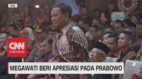 VIDEO: Megawati Beri Apresiasi Pada Prabowo