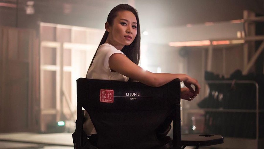 Profil Celia Au, Li Jun Li, dan Katheryn Winnick di serial Netflix Wu Assassins.