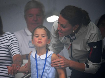 Tingkah Lucu Putri Charlotte yang Bikin Kaget Kate Middleton