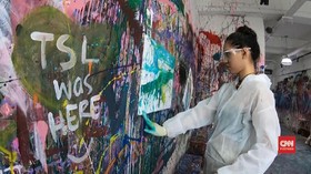 VIDEO: Instalasi Abstrak Pereda 'Stres' di Singapura