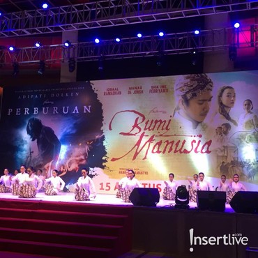 Mewah! Gala Premier Film Bumi Manusia dan Perburuan di Surabaya