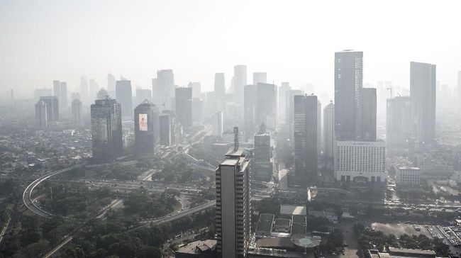 Pagi ini, Jakarta Rangking 5 Kota Berpolusi di Dunia Laman pengukur udara di dunia, Airvisual.com mencatat, Ibu Kota Jakarta dengan kondisi udara tidak sehat.