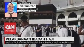 VIDEO: Pantauan Jemaah Haji Indonesia Sedang Wukuf di Arafah