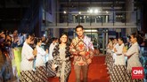 FOTO: Kemeriahan Gala Premier 'Bumi Manusia' di Surabaya Film yang diadaptasi dari karya Pramoedya Ananta Toer, Bumi Manusia dan Perburuan, tayang premier di Surabaya, Jumat (9/8).
