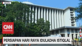 VIDEO: Menengok Persiapan Hari Raya Iduladha Istiqlal