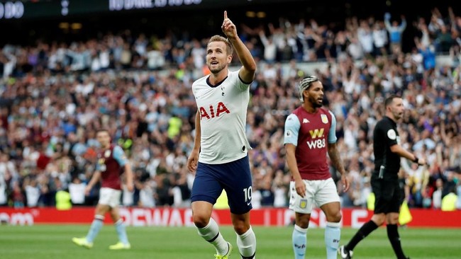 Tottenham Hotspur menang dramatis 3-1 atas Aston Villa di pekan pertama Liga Inggris 2019/2020 di Stadion Tottenham, Sabtu (10/8).