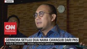 VIDEO: Gerindra Setuju 2 Nama Cawagub Dari PKS