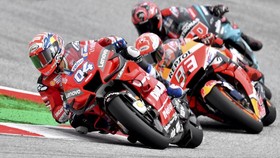 Hasil MotoGP Austria: Dovizioso Menang Dramatis Atas Marquez