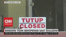 VIDEO: Bandara di Aceh Tidak Beroperasi Saat IdulAdha