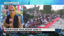 VIDEO: Perayaan Iduladha di Bandung dan Surabaya