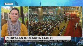 VIDEO: Perayaan Iduladha di Masjid Istiqlal
