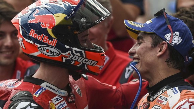 Andrea Dovizioso bukan pembalap ideal sebagai pengganti Marc Marquez di 2021 yang baru menjalani operasi pada lengan kanan.