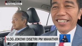 VIDEO: Vlog Jokowi Disetiri PM Mahathir